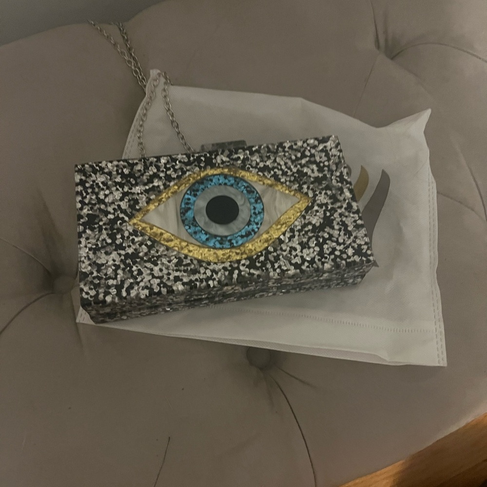 Evil eye purse